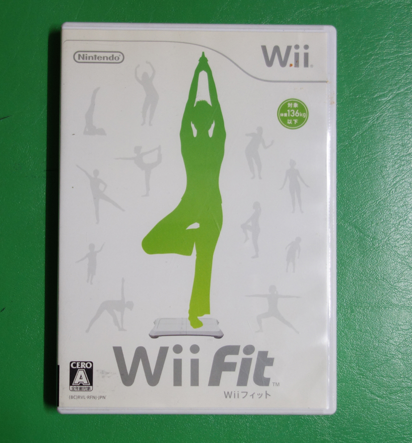 D10 ขายแผ่นเกมส์ของแท้ nintendo Wii  FIT  เกมส์กีฬาตามปก จำนวนผู้เล่น1คน  สินค้าใช้งานมาแล้วสภาพดีโซนเจแปนภาษาญี่ปุ่น   เก็บเงินปลายทางได้