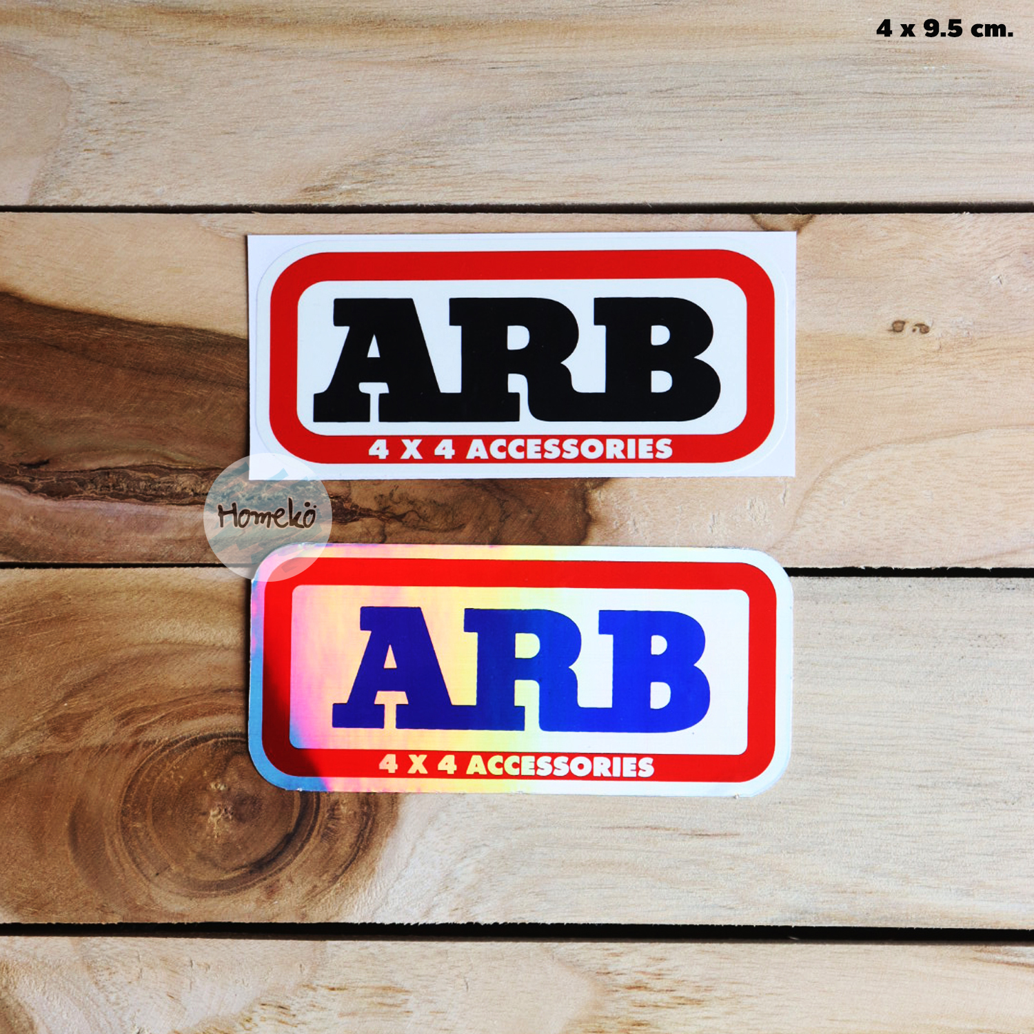สติ๊กเกอร์ แต่งรถ Offroad ARB 4X4 ACCESSORIES ติดรถ ขนาด 4 x 9.5 cm