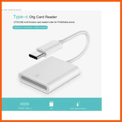ลดราคา USB 3.1 Type C Card Reader USB-C to SD SDXC OTG Memory Card Reader Adapter For Mac Pro Phone Tablet #ค้นหาเพิ่มเติม เครื่องส่งสัญญาณไร้สายบลูทูธ การ์ดเครือข่ายไร้สาย USB wifi Adapter แปลงไฟ