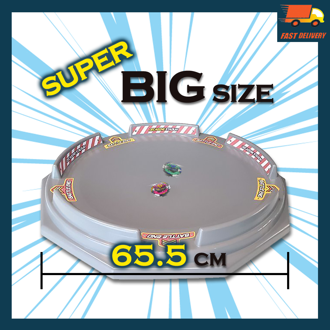 SUPER BIG SIZE STADIUM - Decagone Stadium