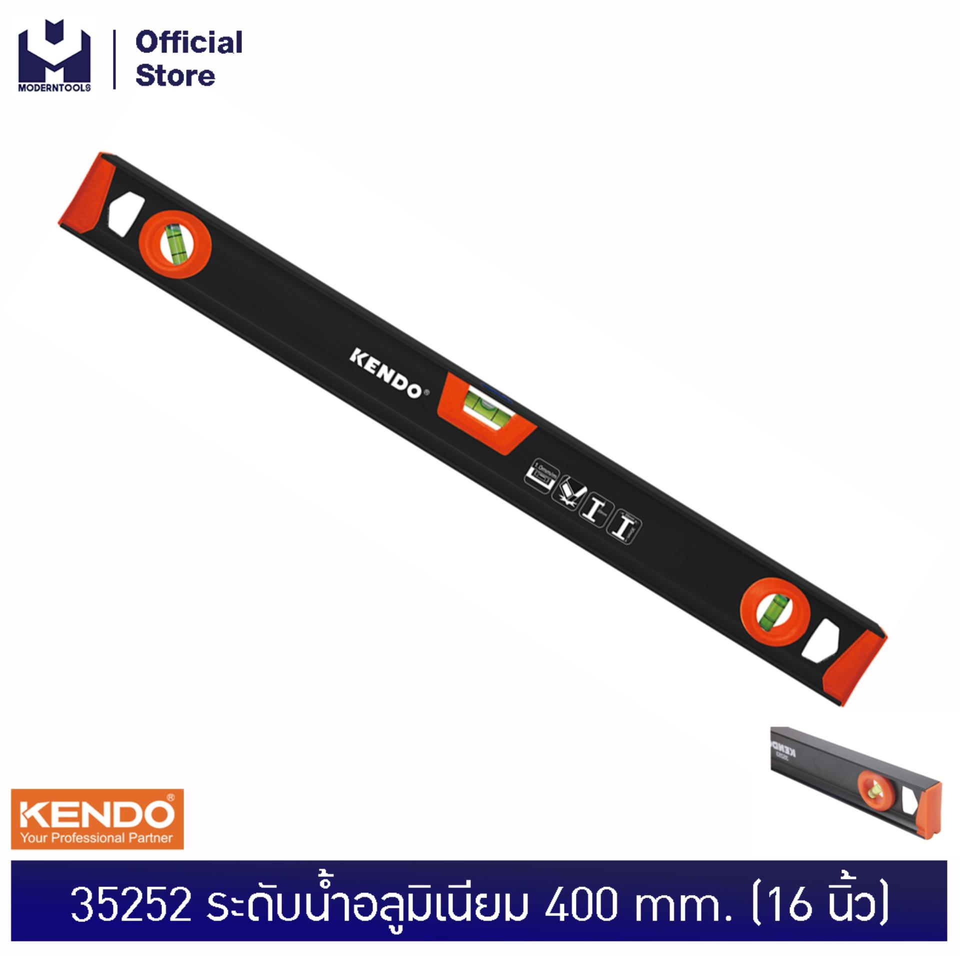 KENDO 35252 ระดับน้ำอลูมิเนียม 400mm. (16 )