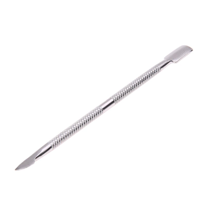 Stainless Steel Nail Cuticle Remover Spoon Pusher Manicure Pedicure Care Tool Kit 12cm