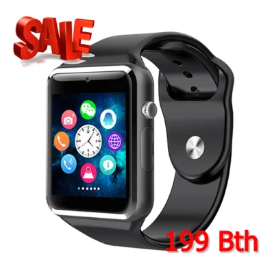 Smart watch บลูทูธสมาร์ทวอท GT08 สำหรับ Android IOS - สีดำ
