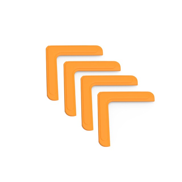 4Pcs/Lot Silicone Anti-collision Window Corner Protection Children Protection Baby Safety Edge Furniture Baby Proofing Products