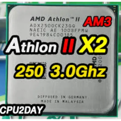 CPU2DAY AMD X2 250 ราคาสุดคุ้ม ซีพียู CPU [AM3] Athlon II X2 250 3.0Ghz พร้อมส่ง ส่งเร็ว ฟรี ซิริโครน มีประกันไทย