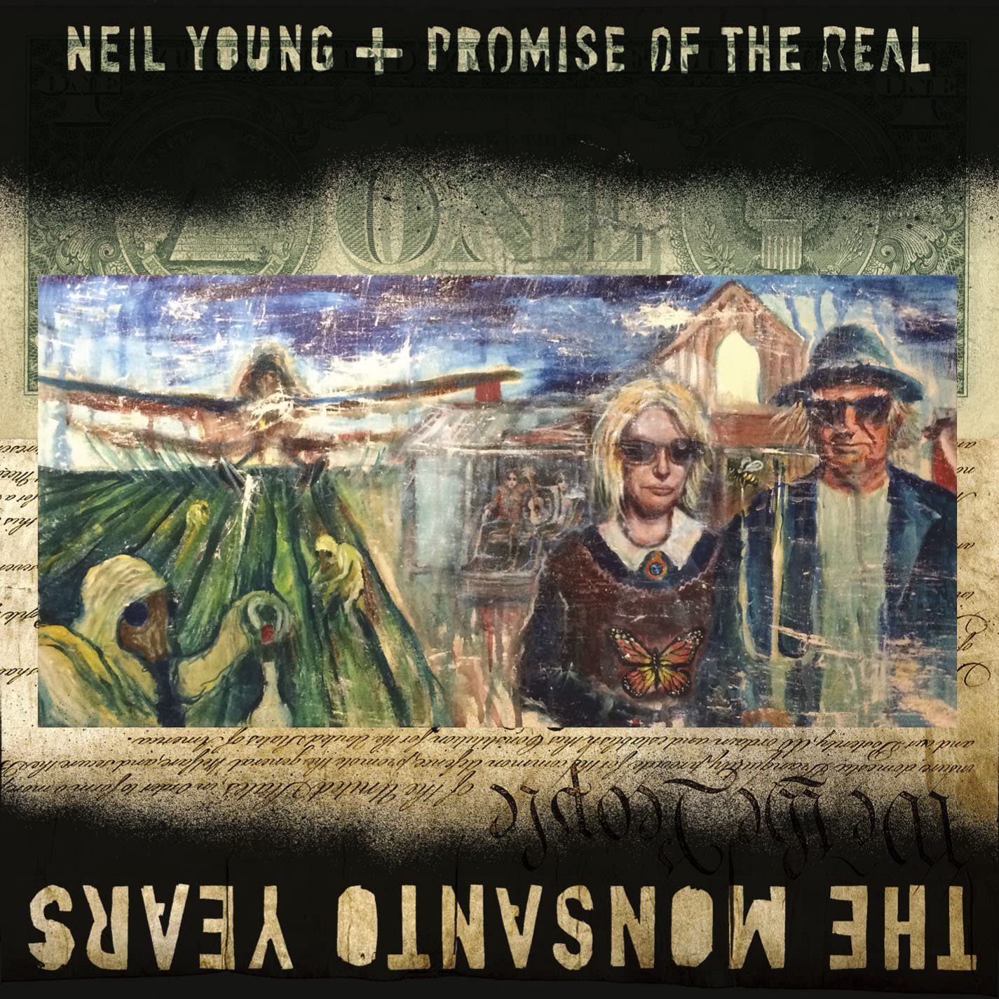 ซีดีเพลง CD Neil Young & crazy horse album 2015 The Monsanto Years,ในราคาพิเศษสุดเพียง159บาท