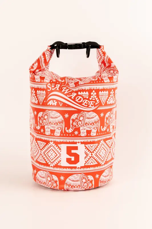 ภาพสินค้าPremium Qy  Waterproof bag, Ocean Bag "Sawadee Thai Elephant" 5 Litres จากร้าน AndamanBag บน Lazada ภาพที่ 3