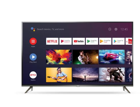 TCL 65 นิ้ว LED 4K UHD Androida 9.0 Wifi Smart TV รุ่น 65P8 google assistant & Net.flix &Youtube-Free Voice Search remote