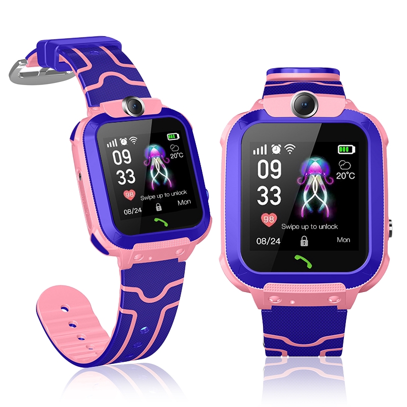 Q12 เด็กนาฬิกาอัจฉริยะสำหรับเด็กโทรศัพท์นาฬิกาปอนด์ตำแหน่งการตรวจสอบระยะไกลแสง SOS ซิมการ์ด 2G Multi-Function ชุดว่ายน้ำสตรีของขวัญอุปกรณ์การเรียน นาฬิกาโทรศัพท์ smart watch สมาร์ทวอทช์ นาฬิกาออกกำลัง สายรัดข้อมือ นาฬิกาสมาทวอช aimo imo