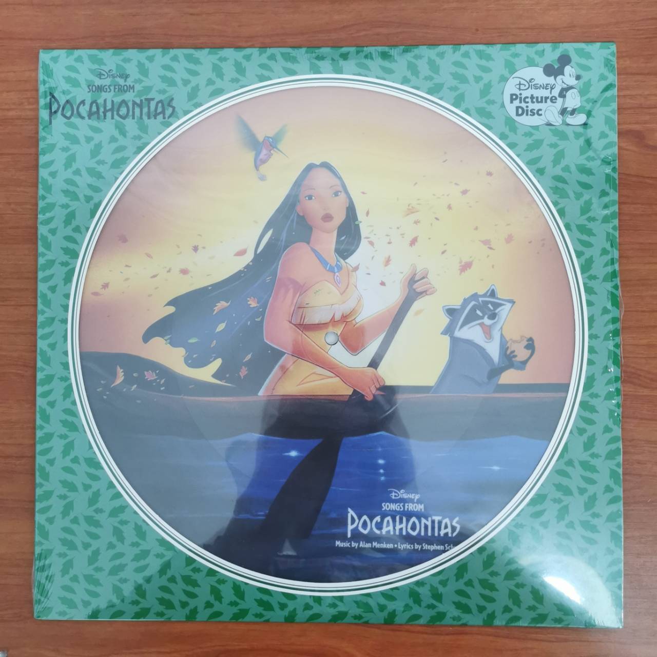 แผ่นเสียง Songs From Pocahontas (Soundtrack) picture disc แผ่นเสียงใหม่ ซีล