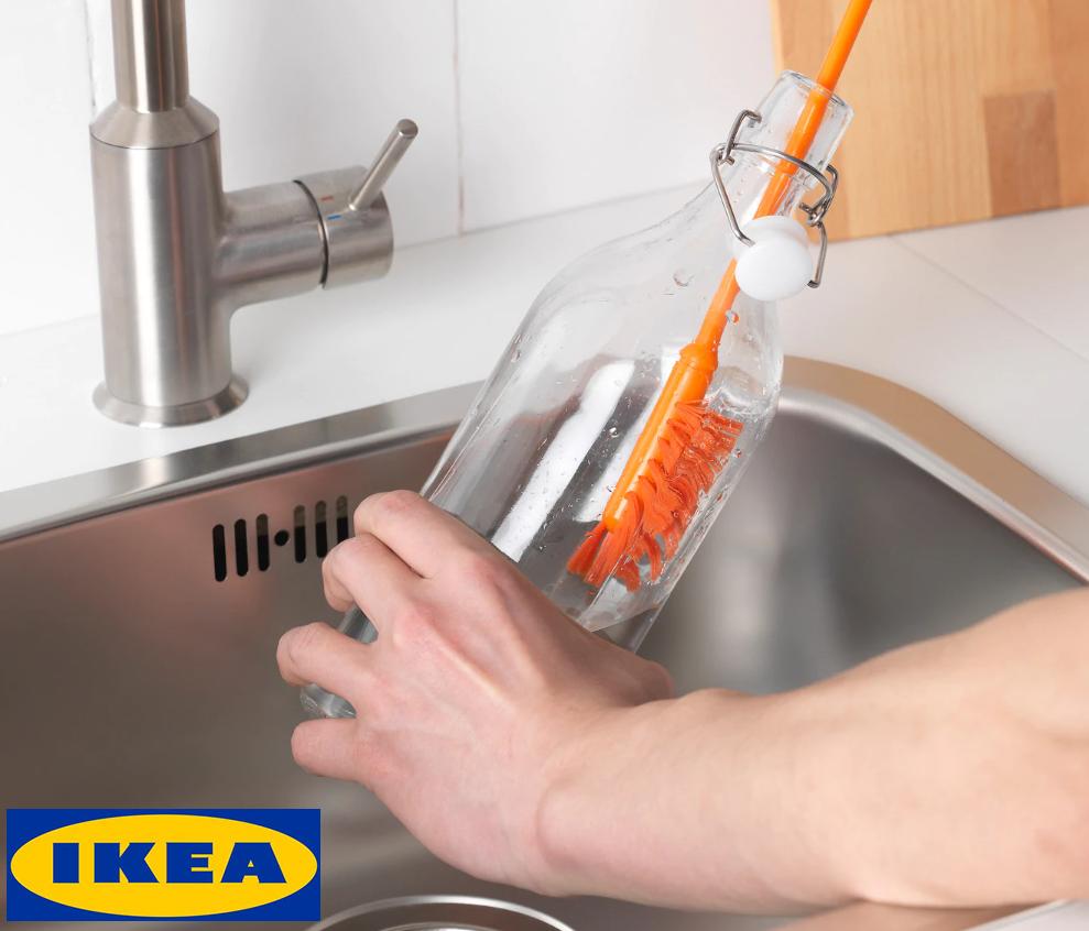 IKEA MEDELVAG  แปรงล้างขวด ล้างภายในขวด หรืออุปกรณ์ที่อยู่ลึก