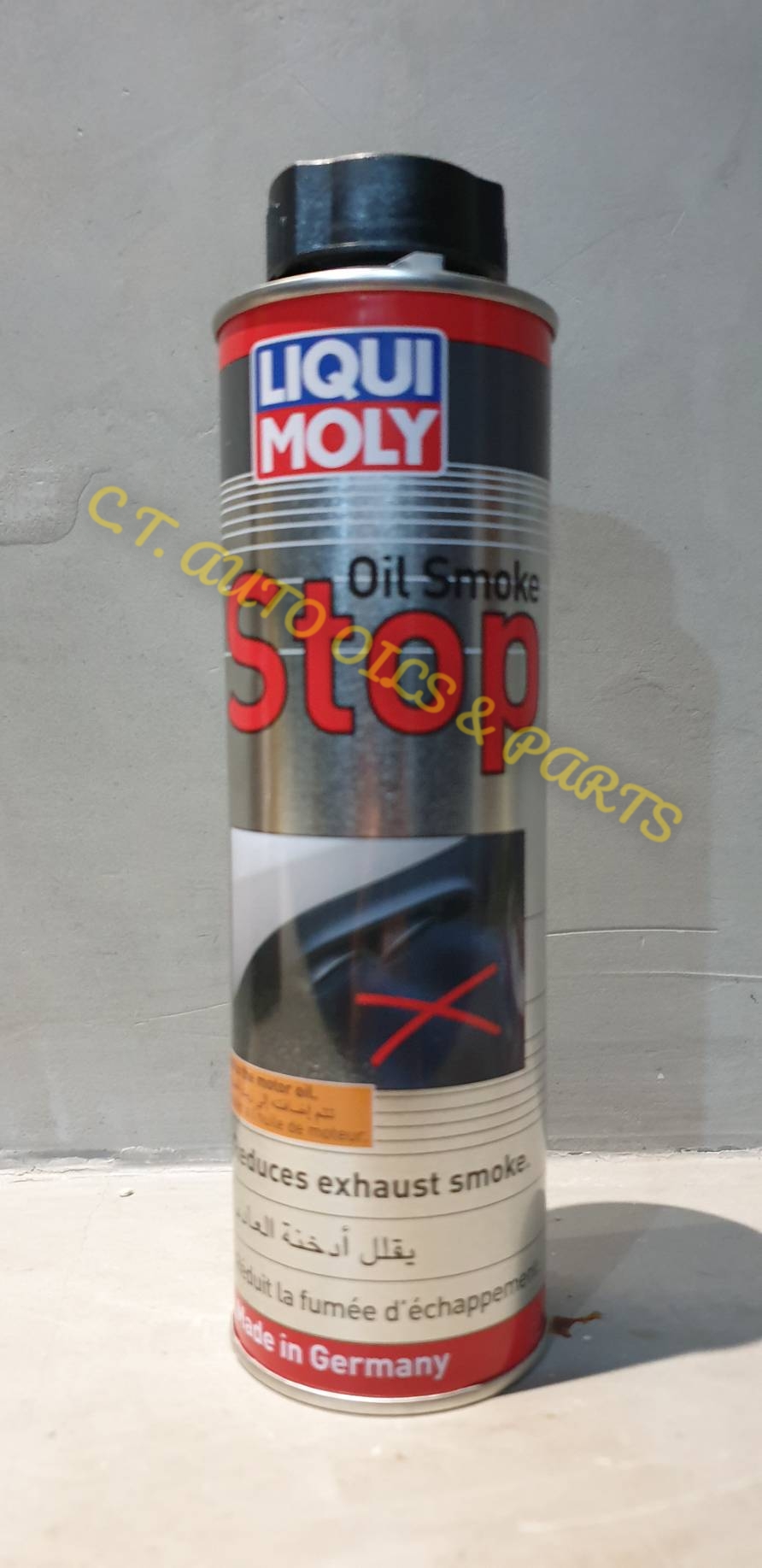 LIQUI MOLY OIL SMOKE STOP น้ำยาลดการสิ้นเปลืองน้ำมันและลดควันขาว 300 ml