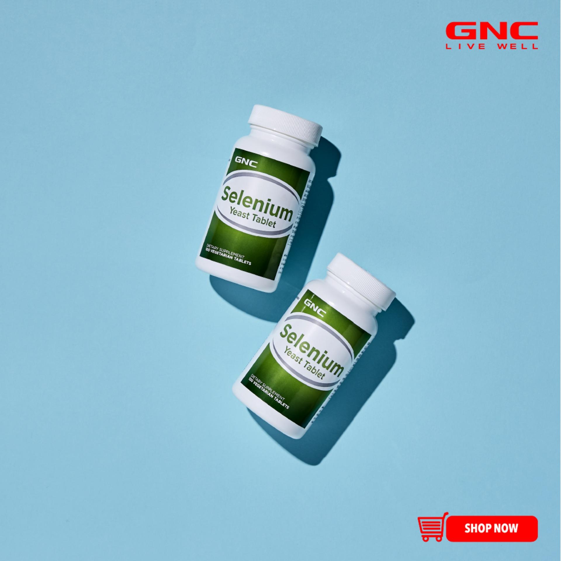 รีวิว GNC Selenium Yeast 100 Tablets Tessa Good Health