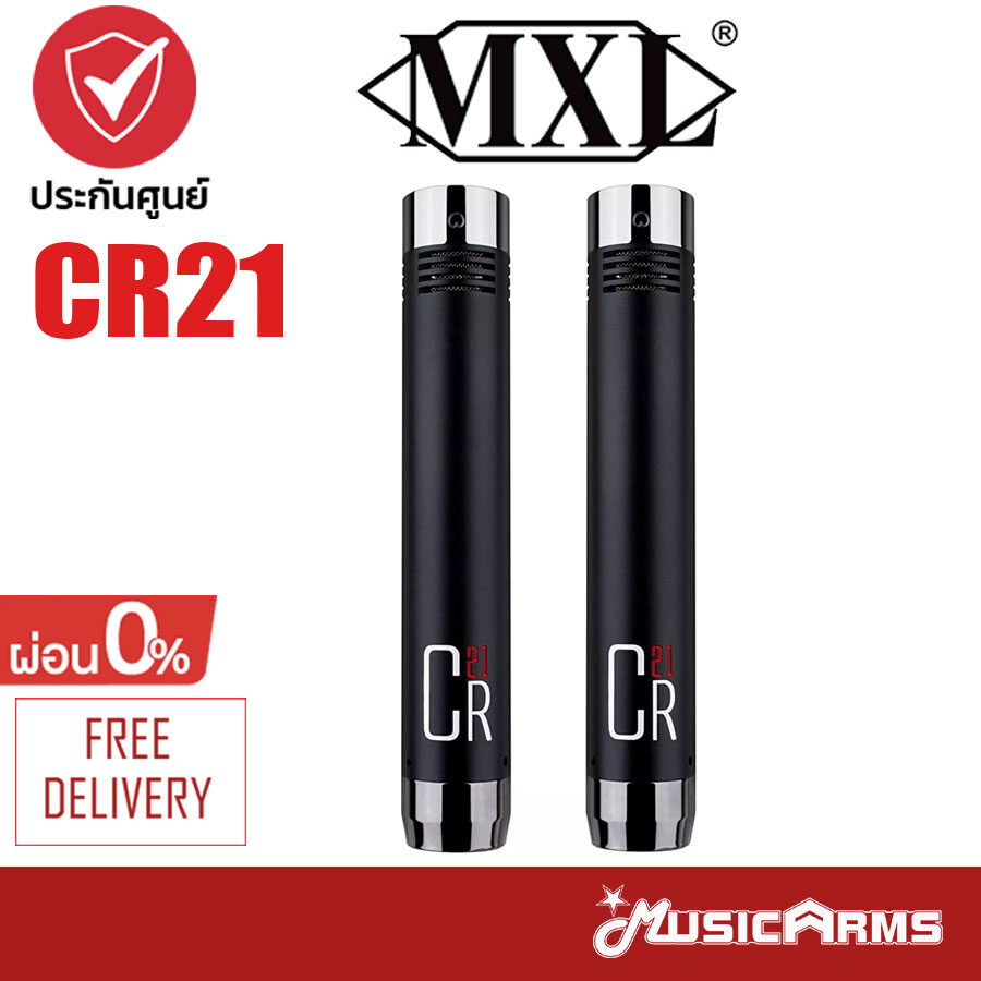 แบรนด์อเมริกา MXL CR21 (Pair) ไมโครโฟน ไมค์ Condenser Marshall +ประกัน