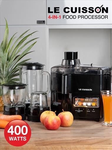 เครื่องปั่น 400W 4 in 1 เครื่องปั่นน้ำผลไม้ เครื่องบด เครื่องคั้นน้ำ มีเก็บเงินปลายทาง