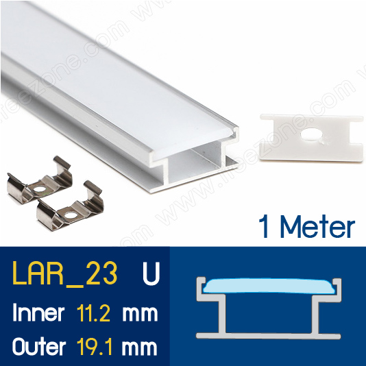 LED Aluminium-PROFIL Slim Line 8 mm 1Meter