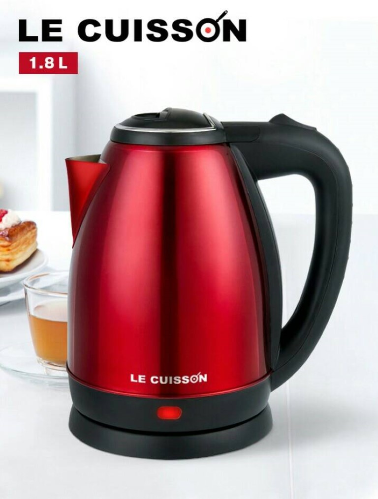 LE CUISSON กาต้มน้ำ กาต้มน้ำไฟฟ้า กาต้มน้ำร้อน กาต้มน้ำร้อนไฟฟ้า กาน้ำร้อนไฟฟ้า สแตนเลสไร้สาย ขนาด 1.8 ลิตร LE CUISSON กาต้มน้ำ กาต้มน้ำไฟฟ้า กาต้มน้ำร้อน กาต้มน้ำร้อนไฟฟ้า กาน้ำร้อนไฟฟ้า สแตนเลสไร้สาย ขนาด 1.8 ลิตร
