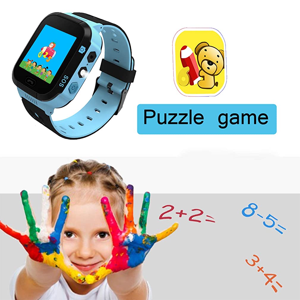 2021 Kids Smart Watch Waterproof SOS Antil-Lost Phone Watch SIM Card ...
