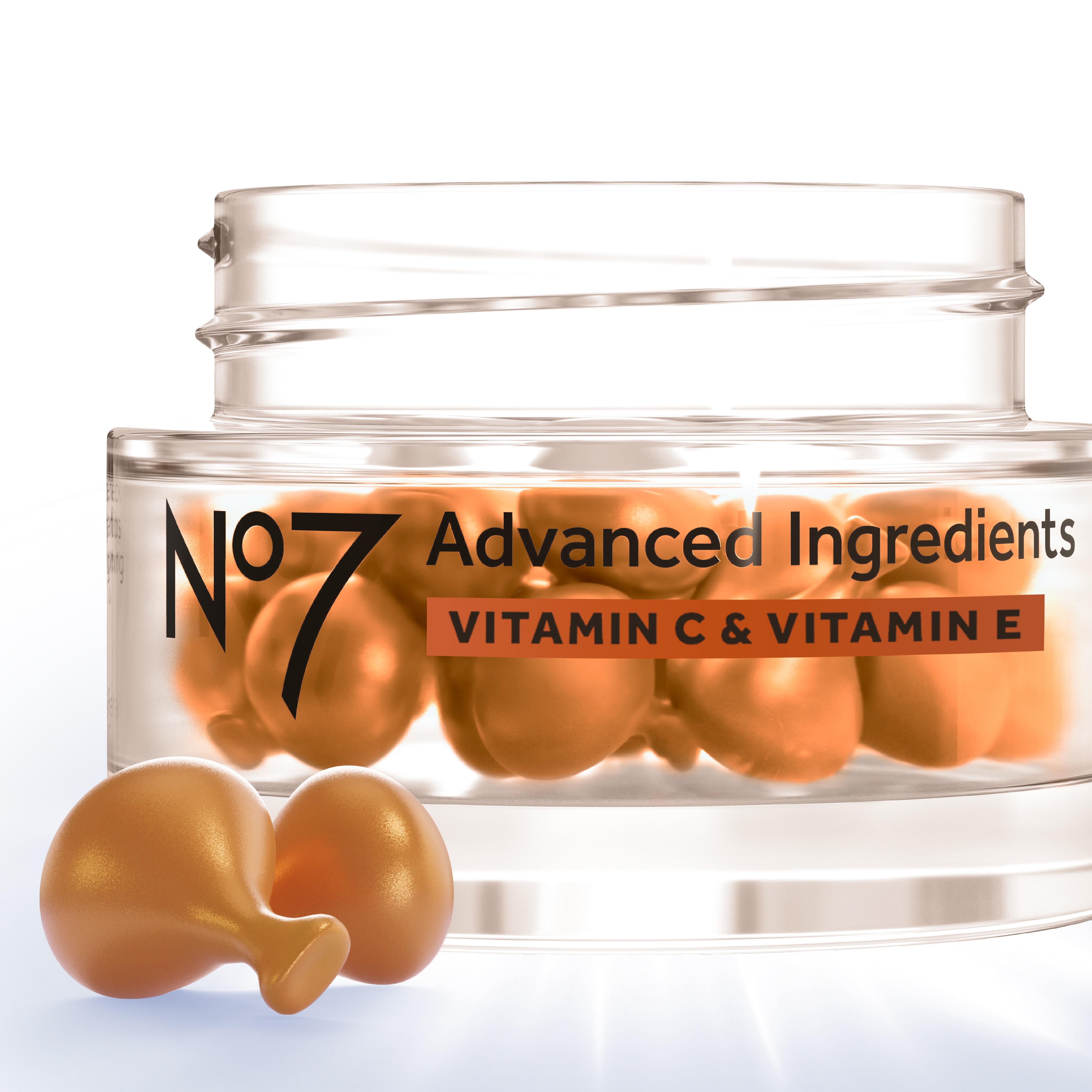 No7 Advanced Ingredients Vitamin C & Vitamin E นัมเบอร์เซเว่น แอดวานซ์