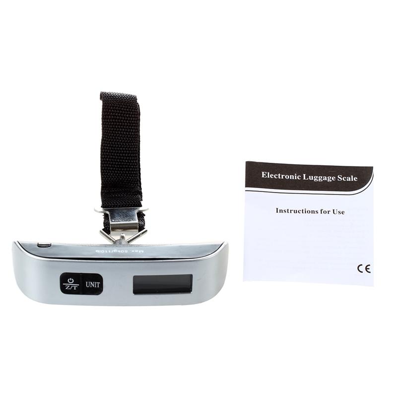 50kg x 50g Digital LCD Handheld Luggage Baggage Weight Scale