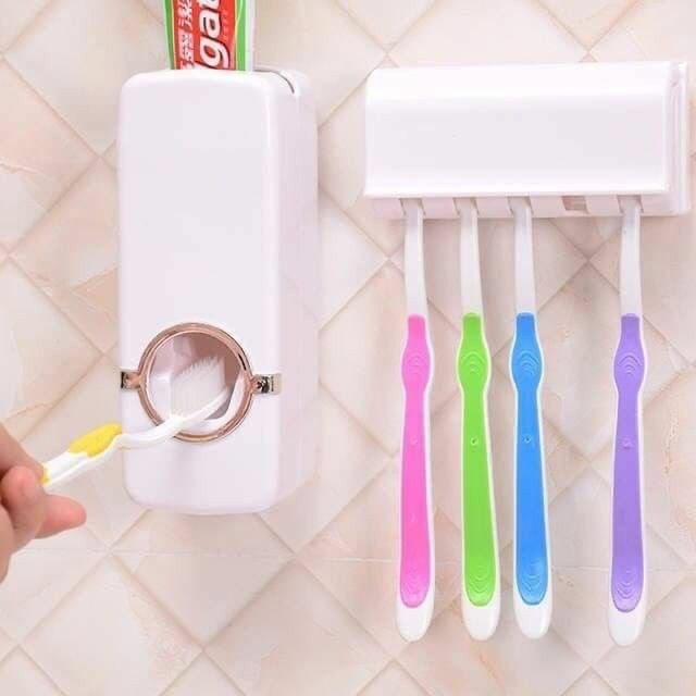 Toothpaste Dispenser ที่กดยาสีฟันสูญญากาศ