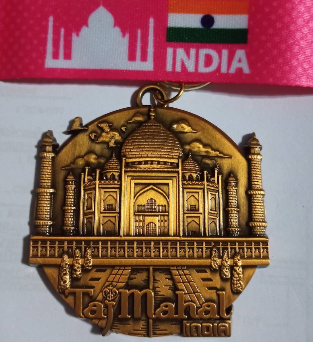ทัชมาฮาล (Tajmahal) - Virtual run งานวิ่ง วิ่งเอง วิ่งแถวบ้าน เหรียญวิ่ง เหรียญรางวัล เหรียญสร้างแรงบันดาลใจในการวิ่ง