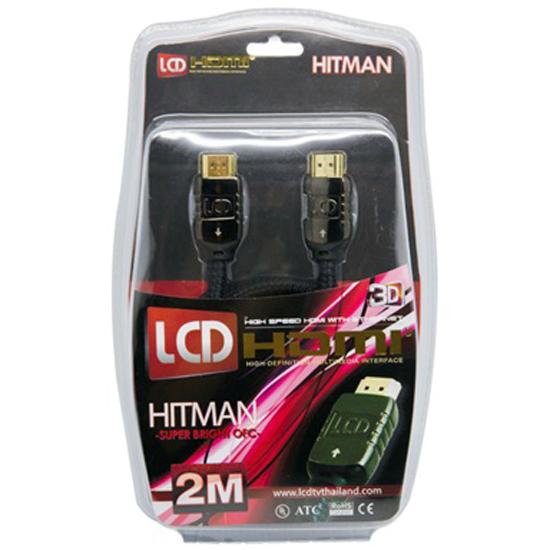 สาย HDMI LCD HITMAN V2.0 2M สายสัญญาณ