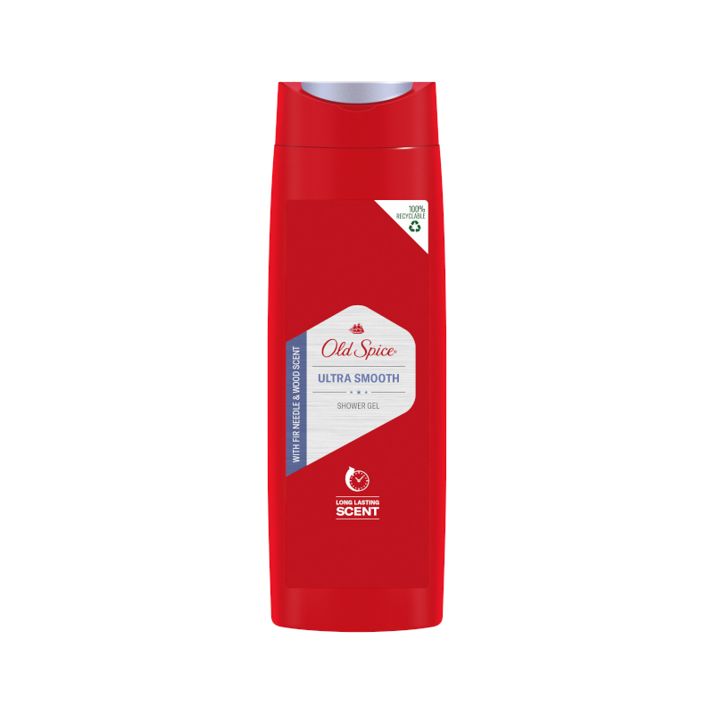 เจลอาบน้ำ Old Spice Shower Gel Body Wash, Ultra Smooth, 400 ml Lazada