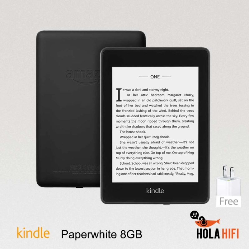 ภาพหน้าปกสินค้าKindle Paperwhite 4 (10th Generation)Ebook Reader 8GB + Speacial Offer +Free USB Charge รับประกัน 1 ปี Hola-Hi-fi