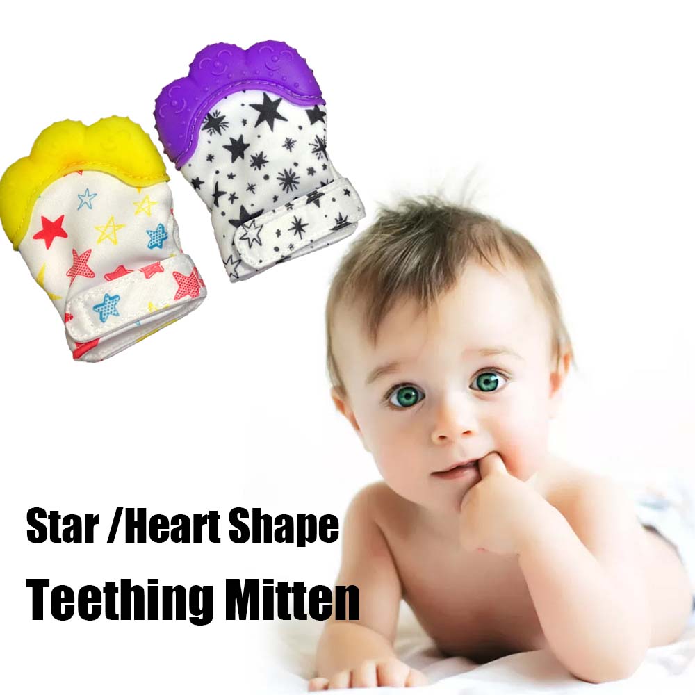 PALPATI ทนทาน Anti-Eating Hand ทารกแรกเกิดหัวใจเด็กทารกซิลิโคนถุงมือถุงมือฝึกกัดดัมมี่ของเล่นเด็ก Mitt