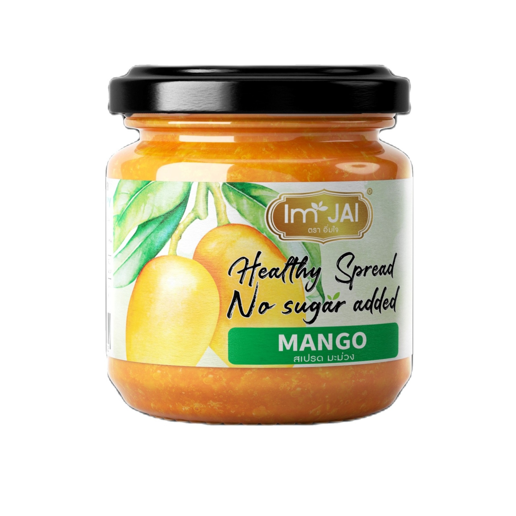 Mango Jam No Sugar แยมมะม่วง ไม่ใส่น้ำตาล 220 g.