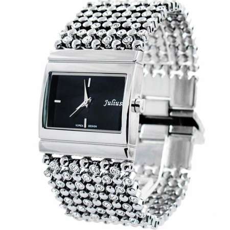 Julius นาฬิกาข้อมือผู้หญิง แบรนด์เกาหลี สายแสตนเลส รุ่น JA-435