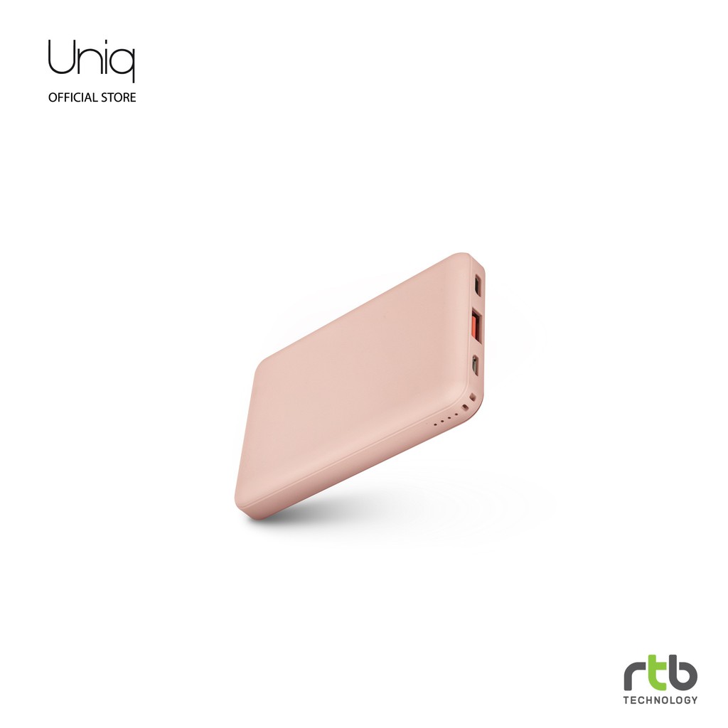 Uniq Power Bank  รุ่น  Fuele Mini 8000mAH USB-C PD Pocket  - Pink