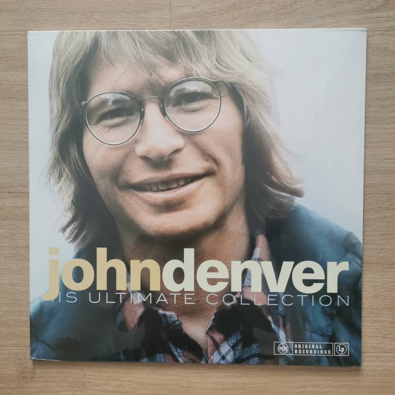 แผ่นเสียง​  John​ ​denver His​ ultimate​ collection แผ่นเสียงใหม่ ซีล