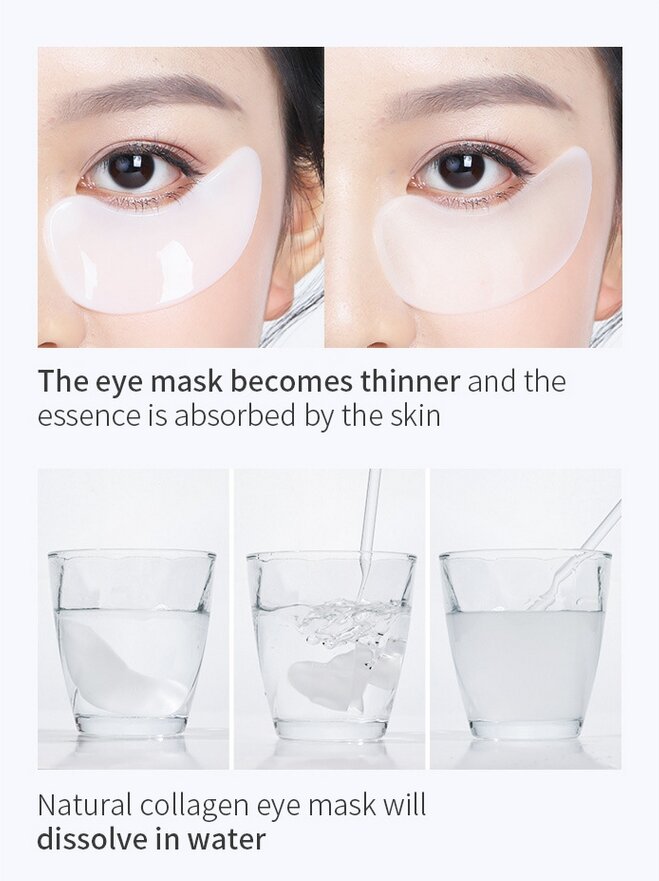 Z22443 มาส์กใต้ตา และ และร่องแก้ว กลางหน้าผาก SIAYZU crystal collagen