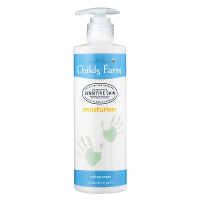 Childs Farm unfragranced moisturiser 250 ml.