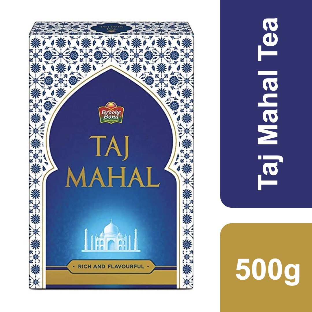 Brooke Bond Taj Mahal Tea 500g ++ บรู๊ค บอนด์ ทัชมาฮาล ผงชาดำ 500 กรัม