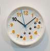 นาฬิกาแขวนผนัง ขนาด 20 ซม.สีเหลือง : image นาฬิกาแขวนผนัง ขนาด 20 ซม.สีเหลือง