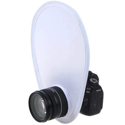 Mmico Photography Flash Lens Diffuser Reflector Flash Diffuser Softbox for Camera