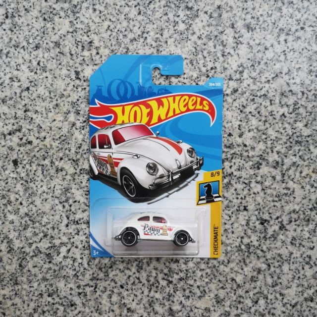 Hotwheels Volkswagen Beetle ขาว