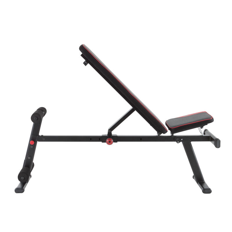 500 Fold-Down / Incline Weight Bench - DOMYOS