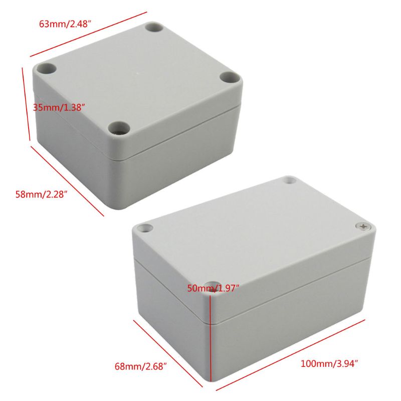 【Ready Stock】DIY Plastic Outdoor Waterproof Junction Boxes Electrical ...