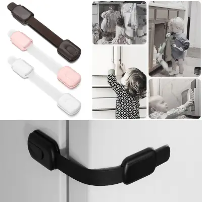 YNANA Adhesive Multi-function Wardrobe Door Cupboard Refrigerator Baby Safety Children Protector Cabinet Strap Locks Security Latch