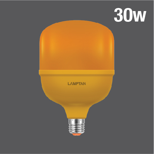 LAMPTAN หลอดไฟไล่ยุงกำลังวัตต์สูง LED High Watt T-Bulb Anti-Mosquito ขั้ว E27  watt 30W