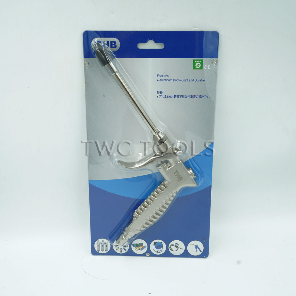 THB ปืนฉีดลม หัวยาง Rubber Nozzle Air Blow Gun ปืนลม BG21 Lazada.co.th