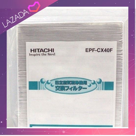 จัดส่งฟรี ชำระเงินปลายทาง HITACHI แผ่นฟอกเครื่องฟอกอากาศ EPF-PZ30F/EP-PZ30J