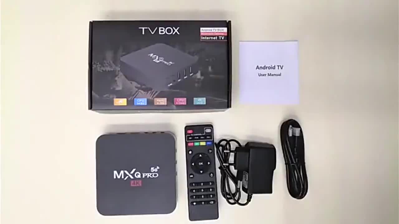 *โปรพิเศษ MXQ Pro 4k Android 10.1 TV Box RK3229 2G16G 4G32G HD 3D 2.4G