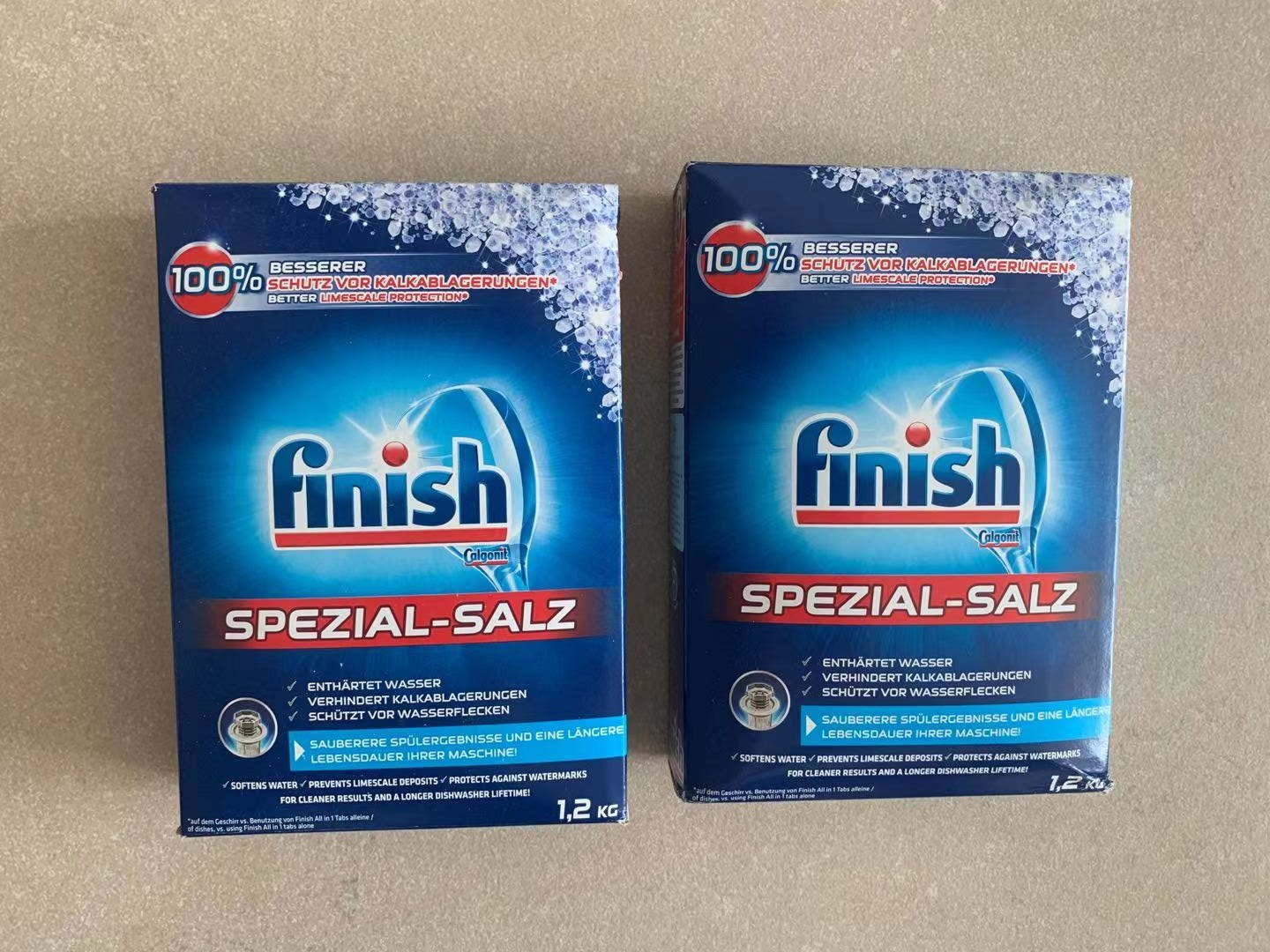 Finish Salt 1.2 KG x 2 boxes