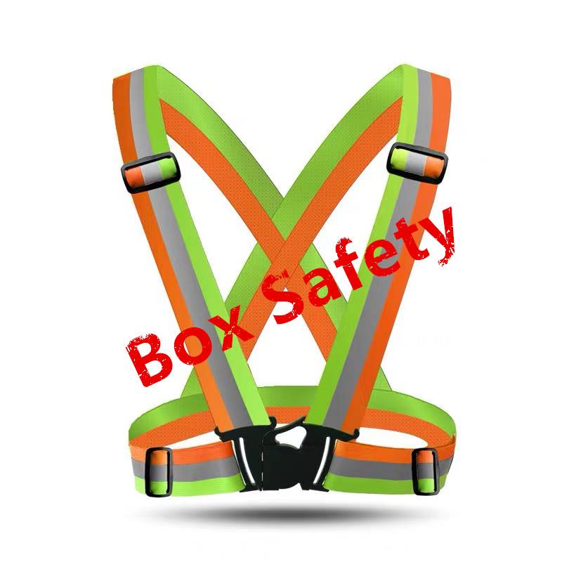 X Box，reflective Vest、 เสื้อกั๊กสะท้อนแสงป，safety Vest ，multi