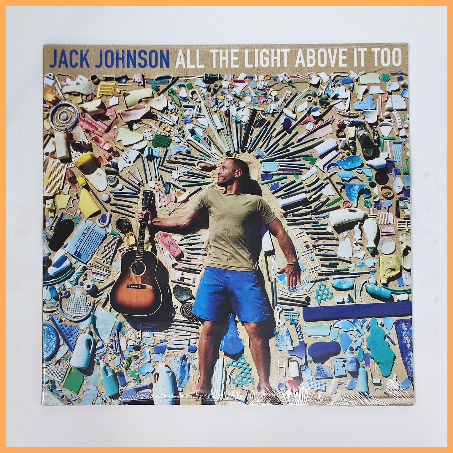 แผ่นเสียง Jack Johnson - All The Light Above It Too (Vinyl, LP,EU) แผ่นใหม่ มือหนึ่ง